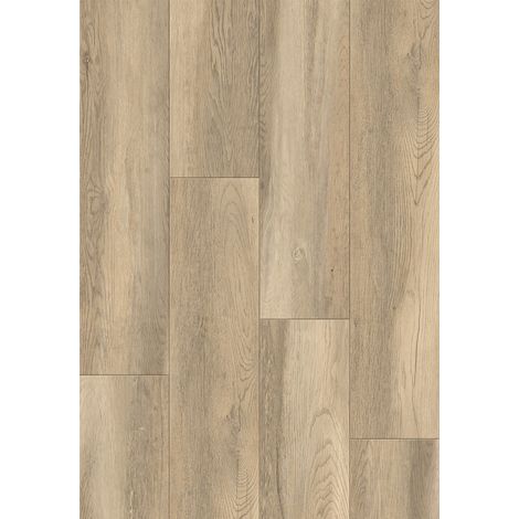 Échantillon de panneau vinyle Mexen Modesto 1240 x 182 mm SPC 6,5 mm, sous-couche IXPE 1,5 mm, 4 V-Fuge, Chêne - F1103-S (1/2)