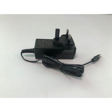 Adaptateur d'alimentation à découpage 12 V CC 2 A Prise UK 3 Broches Connecteur 5,5 x 2,1 mm Disponible (Lot de 1) (1/2)
