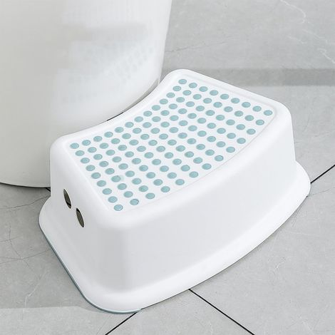 Tabouret Pour Toilette - Tabouret D'Assistance Sanitaire - Pour Accroupissement Et Lavage Des Mains - 37 X 19,5 X 14 Cm - 1 Pièce (1/5)