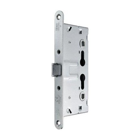 SERRATURA METALLO INFILARE 214 ISEO  B.Q ZINC F.MM 24 F.SAGOM M1+SCR Q9 E.MM 65