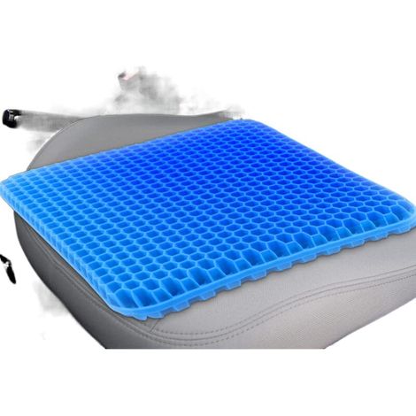 Coussin de siège auto, coussin rafraîchissant en gel pour siège auto, coussin de chaise de bureau
