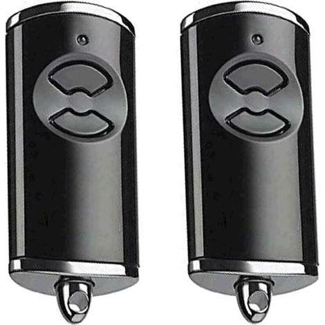 Émetteur manuel de porte de garage compatible 868.3 BS MHz Ouvre-porte de garage Compatible avec HSE-4-868-BS, HSE2-868-BS, HS4-868-BS, HS1-868-BS, HSS4-868-BS, HSP4-868-BS Télécommande (BS2 1 2