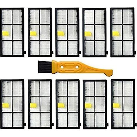 Filtre Hepa CREA 10 pièces pour aspirateur Irobot Roomba série 800 900 (1/5)