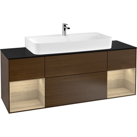 Villeroy & Boch G212PCGN Meuble sous-lavabo Finion G21 (1/2)