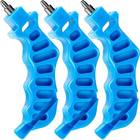 Tropfbewässerungs-Lochstanze – 2-in-1-Werkzeug für 1/4-Zoll-Schläuche – Für Gewächshaus, Garten, Rasen, Terrasse – 3-teiliges Set (1/5)