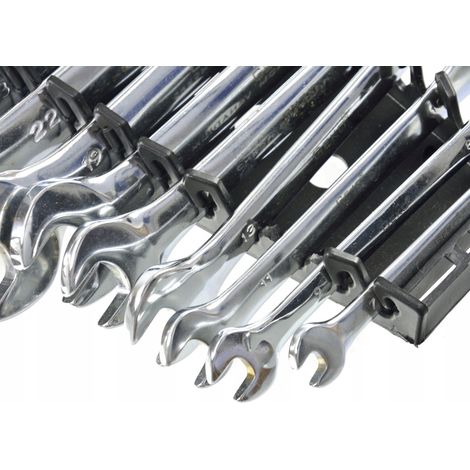 Llaves fijas pulidas de 6-32 mm, 12 unidades (8)-(2/10) (1/3)