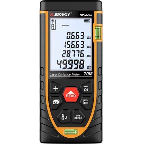 SNDWAY Infrarot-Entfernungsmesser, elektronisches Lineal, Batterien im Lieferumfang enthalten (Standardmodell) (1/5)