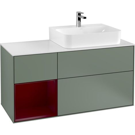 Villeroy & Boch G141HBGM Meuble sous-lavabo Finion G14 (1/2)