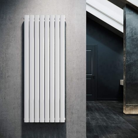 SONNI Design Flach Heizkörper 1600 x 616 mm Weiß Badheizkörper Einlagig Heizkoerper Vertikal Paneelheizkörper