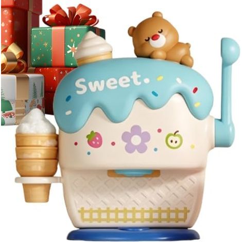 Jouet de bain en forme de glace réaliste et interactif Machine à mousse pour le bain des enfants, idéale pour la maison, les voyages, la crèche, les anniversaires et les fêtes. (1/5)