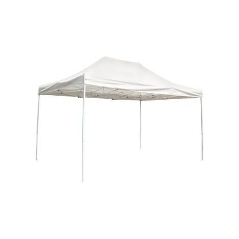 Amicasa Gazebo Pieghevole Professionale Con Telo Impermeabile M 3x4,5 Bianco - F006
