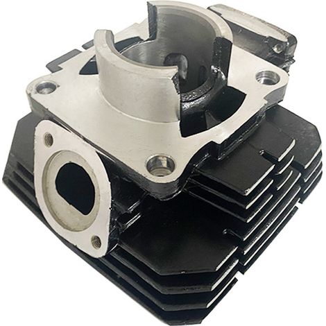 Motorcycle engine cylinder kits, compatible with YAMAHA RXS115, RXZ115, YT115 and RX115 piston cylinders. (1/4)