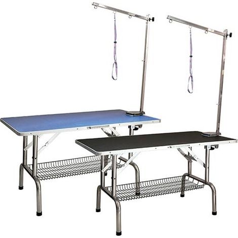 Mesa para peluquería canina Especial Razas Grandes Color Azul (1/5)