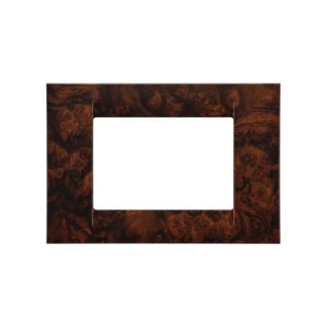 PLAQUE 3 POS.RONCE DE NOYER SYSTEM VIRNA GEWISS GW22273