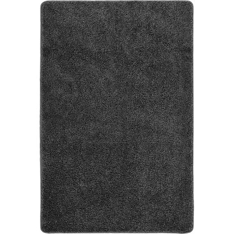 Tapis shaggy antidérapant Gris 200x290 cm (1/5)