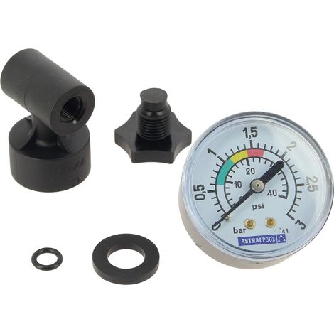 Kit manometer 1/8" für deckel 4404020040 4404020041 - poolausrüstung divers (1/5)