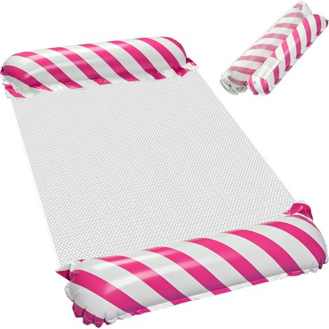 Colchón inflable silla de natación rosa