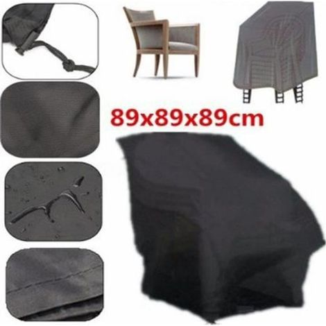 Housse protectrice - Non spécifié - 89 x 89 x 120 cm - Étanche - Antipoussière - Anthracite (1/4)