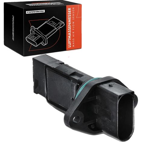 Débitmètre d'air massique, matériau plastique, compatibilité avec le câblage standard des véhicules, 5 contacts de connecteur, compatible avec Mercedes-Benz Classe A W168, numéros OEM 0041530628 (1/5)