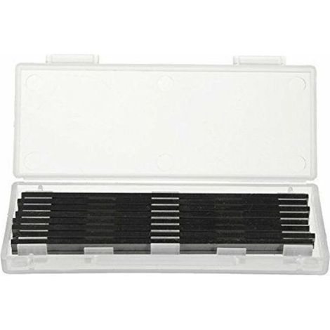 10Pcs 82Mm X 5.5 Mm Hss Rabot Réversible Lames Pour Bosch Black Decker Mafell (1/4)