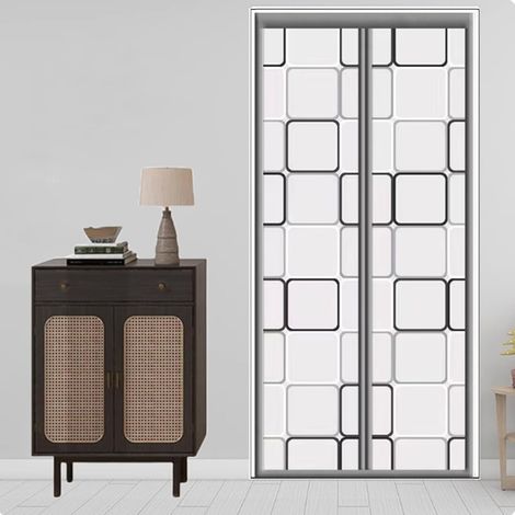 Grille EVA Magnétique Rideau de Porte Isolant Thermique (1/5)