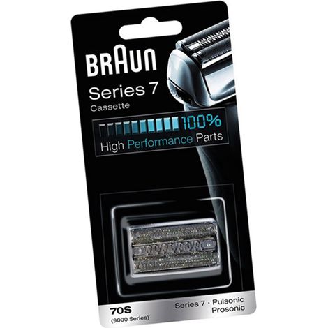 Ersatzteil - Originale silberne Rasierkassette 70s -  - BRAUN