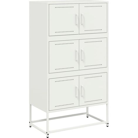 Maison La Vie - Buffet Salon Moderne - Meuble de rangement - rose 68,5x38,5x123,5 cm acier bu5013
