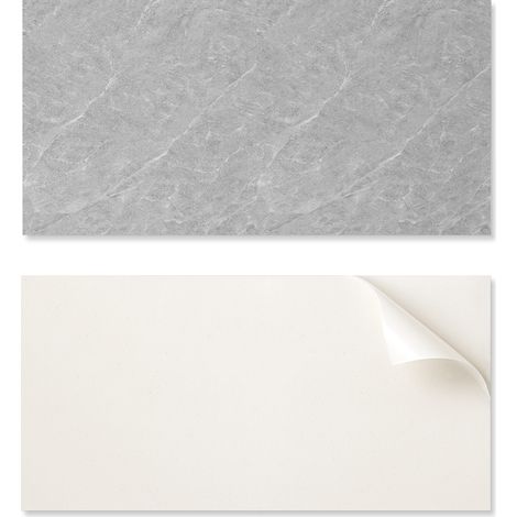 Azulejos decorativos con gr谩ficos, encolados, textura de piedra natural, 6x60x30 cm
