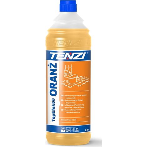 Tenzi TopEfekt naranja 1L limpiador de suelos y equipos
