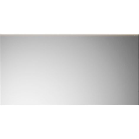 burgbad Eqio espejo iluminado con luz LED superior, 1 interruptor