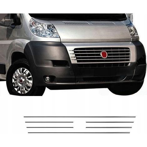 Fiat Ducato - listelli griglia cromati (1/4)