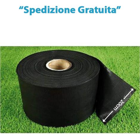 NASTRO PRATO ERBA SINTETICA NON ADESIVO STARS - PP CM 20 MT 100 - 1 pezzo (1/2)