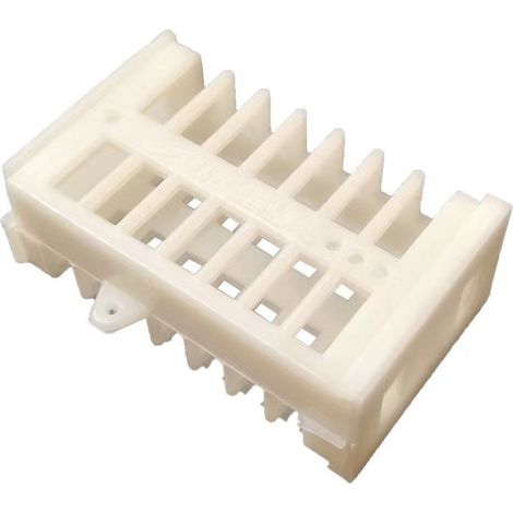 10PCS Blanc Plastique Reine Abeille Cage Plastique Abeille Reine Cage de Marquage Blanc Matériel D'élevage de Reines Abeille Vous Aider à Attraper Abeille Rapidement Outil Essentiel pour L'apiculteur