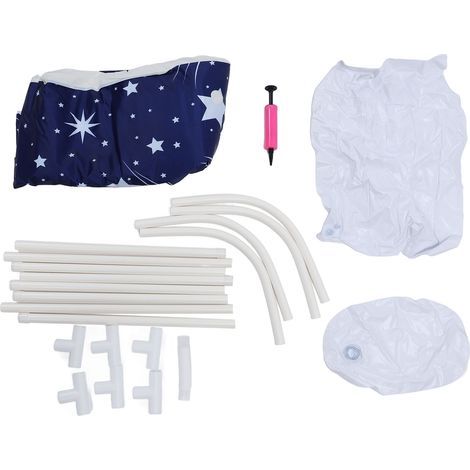 Baignoire Portable multifonctionnelle, grand espace, baignoire de trempage pliante pour tout le corps, pour enfants et adultes, cabine de douche de Type 2 (1/5)