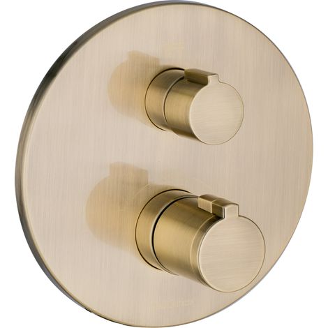 PaulGurkes Thermostat 1-3 Verbraucher Retro messing Bronze Nostalgie (1/3)