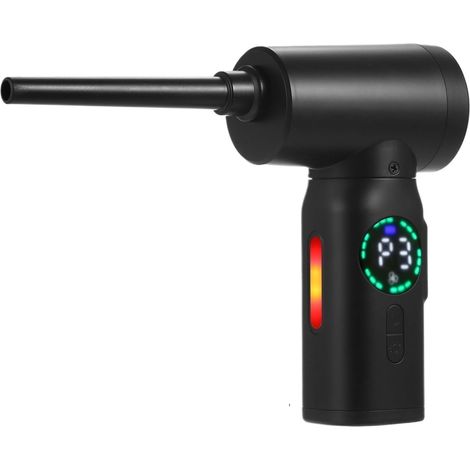 Souffleur d'air sans Fil 100 W, Nettoyeur à air comprimé avec lumière d'urgence, gonfleur électrique, Outil de Nettoyage, souffleur de poussière (1/5)