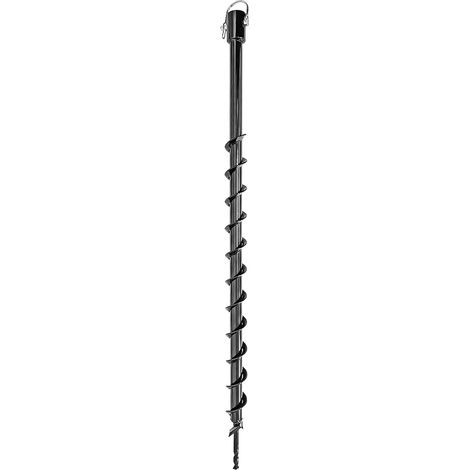 Foret de 40 mm pour tarière – Fer pour sols durs – Profondeur 800 mm – Perforations précises pour poteaux et fondations – Bricoferr