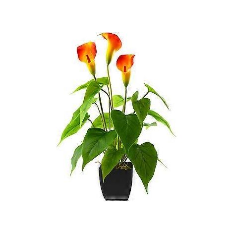 Künstliche Blumenarrangements für die Tischdekoration, Kunstblumen in Vase mit verstellbaren Stahldrahtstielen und umweltfreundlicher Kunststoffseide (1/5)