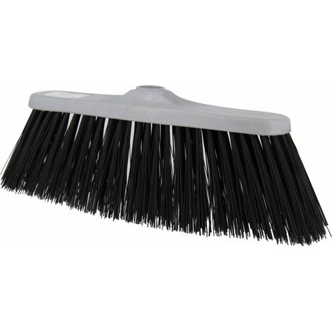 Scopa Industriale 27 Cm Supporto Plastica Senza Manico - 10 Pz