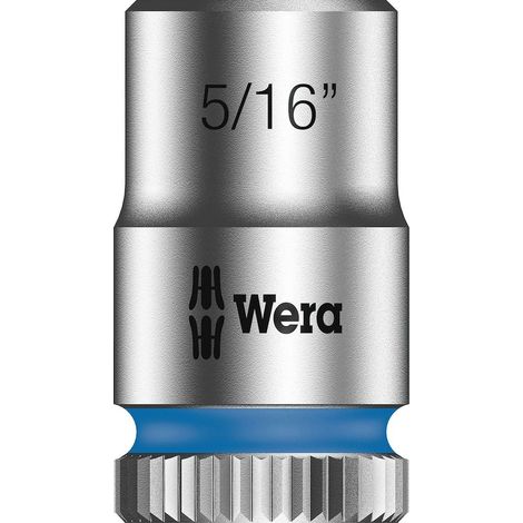 8790 HMA Bussola per cricchetto Zyklop con attacco da 1/4", 5/16 pollice