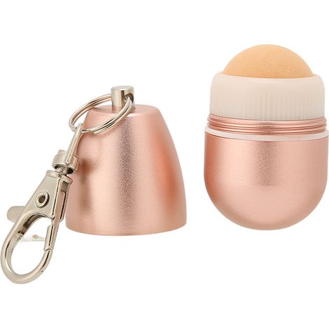 Rouleau facial en pierre volcanique absorbant l'huile, réutilisable et résistant à l'huile, pour le massage du visage (1/5)