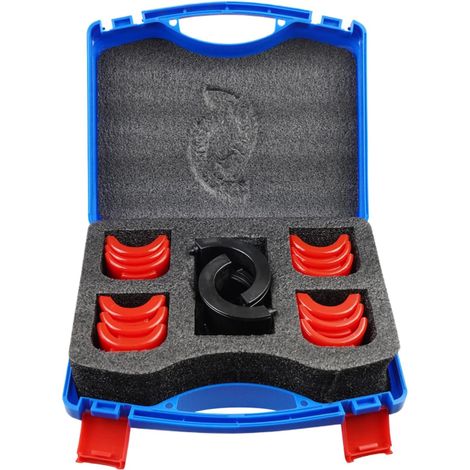 Kit de joints de fourche - Kit d'outils - Kit de pilote de course et de joint avec adaptateurs, 14 tournevis de joint pour installation de joint de moto - Kit de pilote de roulement 35 mm à 50 mm et (1/5)