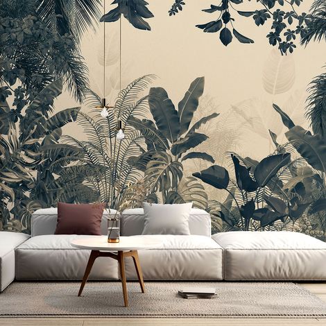 Papier peint panoramique - Forêt tropicale - 130 cm x 88 cm (1/4)