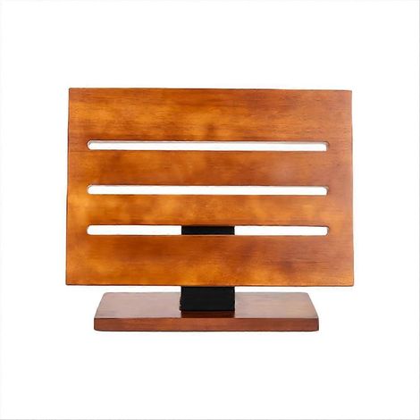 Porte-couverts magnétique en bois, bloc à couverts multifonctionnel, organisateur de rangement pour une cuisine plus efficace (1/5)