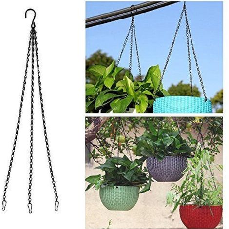 Chaîne Noire Pour Accrocher Le Vase