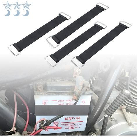 Motorcycle battery straps/ribbons - Motorcycle accessories, motorcycle battery fastening straps, battery belts