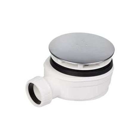 Piletta Doccia Ribassata D. 90 Con Coperchio Inox 120 Mm (1/4)