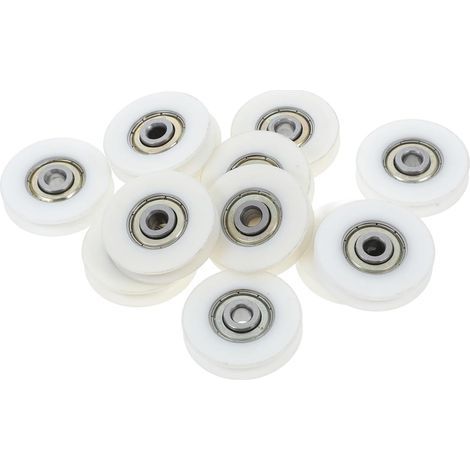 12 Pieces Multipurpose Cabinets Hardware Bearing Sliding Windows (1/5)