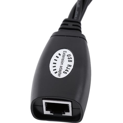 Adaptateur USB 2.0 vers Ethernet 4 Ports - Hub Réseau RJ45 pour Extension Connexion (1/5)