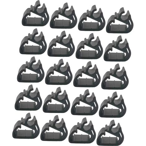 Tuyau de raccordement, lot de 20 unités, en plastique, pour usage automobile, pour l'entretien et le remplacement dans les systèmes mécaniques.-AquaForge